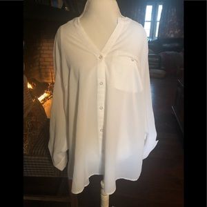 NEW w/out tags white blouse.